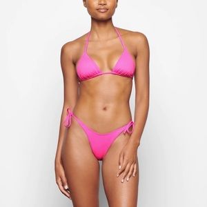 SKIMS SWIM Bikini Top & Bottom Taffy